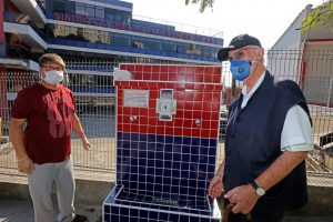 Coordenador da Pastoral do Povo de Rua inaugura espaço de higienização criado pelo Sindicato