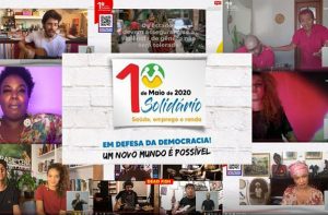Trabalhadores de todo Brasil pedem “Fora, Bolsonaro” na live do 1º de Maio Solidário