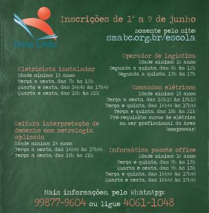 Escola “Dona Lindu” abre inscrições para cursos em parceria com o Senai