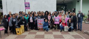  Comissão de Mulheres Metalúrgicas participa de ato contra o feminicídio