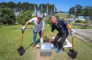 Após negociação com a Toyota, Sindicato participa da cerimônia de início das obras na Santa Casa