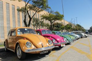 Mais de mil carros passam pela Volks para fazer doação de alimentos