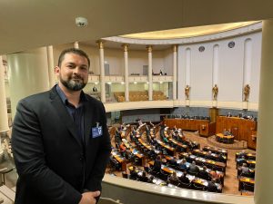 Na Finlândia, presidente da IndustriALL Brasil reforça parceria com Centro de Solidariedade Sindical