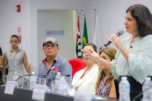 Presidente do Sindicato acompanha visita de ministra da saúde ao Hospital de Clínicas de São Bernardo