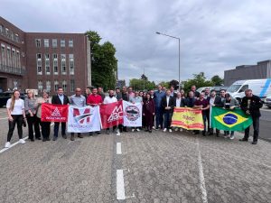 Diretor do Sindicato e representante do Comitê Mundial dos Trabalhadores na Volks participa de agendas na Alemanha