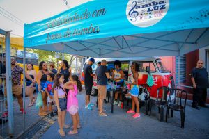 Projeto Samba de Luz, que une solidariedade e cultura no Sindicato, já arrecadou quase dez toneladas de alimentos