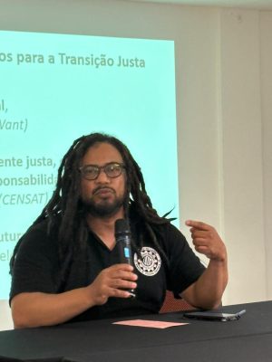 Sindicato fortalece debate internacional sobre transição justa em conferência no Pará
