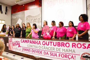 Metalúrgicas do ABC participam de ciclo de palestras sobre Outubro Rosa em Taubaté (SP)