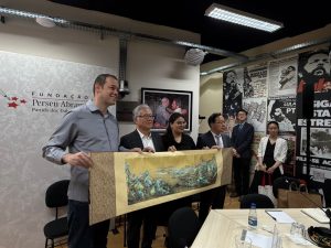 Sindicato participa de encontro com delegação chinesa sobre formação, governança e desenvolvimento