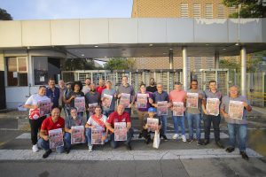 Sindicato realiza última ‘Tribuna na Mão’ de 2025 com companheirada na Volks